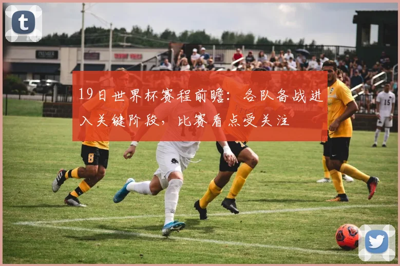 19日世界杯赛程前瞻:各队备战进入关键阶段,比赛看点受关注